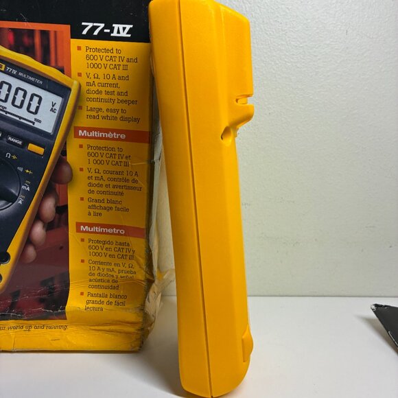 BRAND NEW Fluke 77-IV ACIDC Digital Multimeter 1000V, Auto/Manual ranging. - Picture 6 of 9